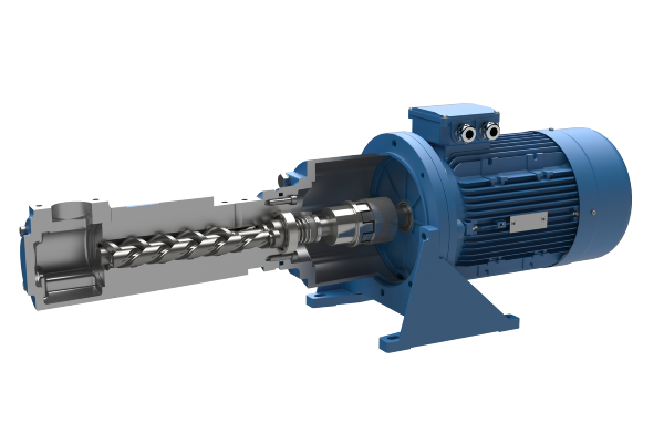 پمپ اسکرو یا پیچی (Screw Pump)